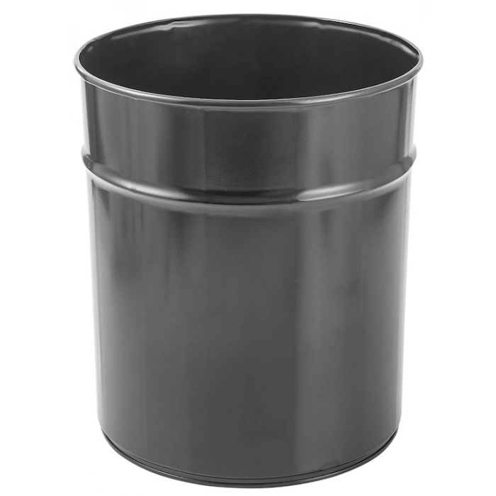 KRAF ÇÖP KOVASI KONİK SİYAH 12L