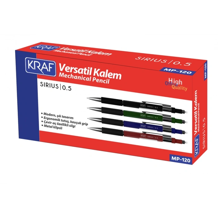 KRAF VERSATİL KALEM SIRIUS 0,5 BORDO