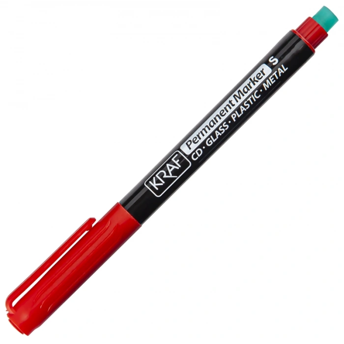 KRAF ASETAT KALEMİ SİLGİLİ (S) KIRMIZI