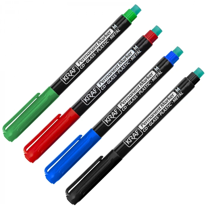 KRAF ASETAT KALEMİ SİLGİLİ (M) KIRMIZI