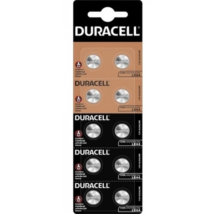 DURACELL PİL DÜĞME 1,5V LR-44