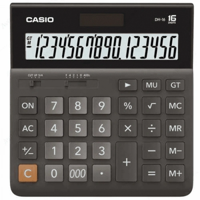 CASIO HESAP MAKİNESİ MASAÜSTÜ MH-16 16 HANE