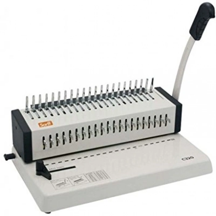 SARFF CİLT MAKİNESİ PLASTİK SPİRAL C320