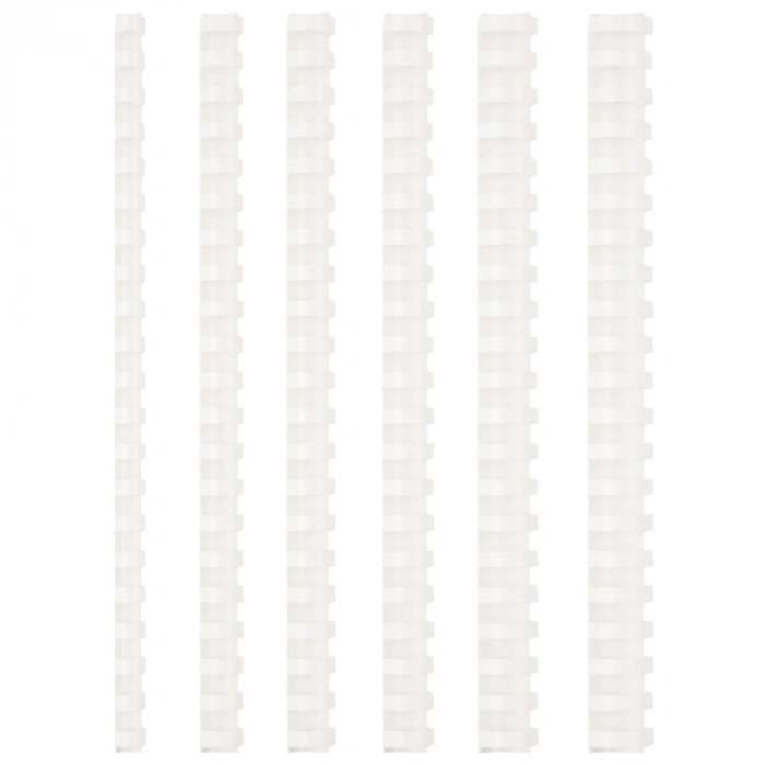 Plastik Spiral 8 mm Beyaz 100lü Kutu