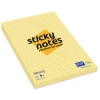 KRAF YAPIŞKANLI NOT KAĞIDI 100x152 SARI KARELİ