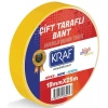 KRAF ÇİFT TARAFLI BANT 19mm x 25m