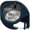 DYMO ŞERİT LETRATAG METALİK 12MM x 4MT GRİ