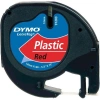 DYMO ŞERİT LETRATAG PLASTİK 12MM x 4MT KIRMIZI