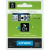 DYMO ŞERİT D1 12MM x 7MT ŞEFFAF/SİYAH
