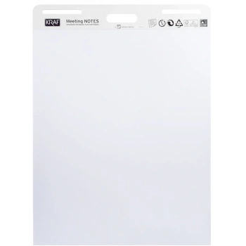 KRAF FLIPCHART KAĞIDI YAPIŞKANLI 635X762MM 30 YP