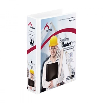 ÖNDER A4 FİRMA KLASÖRÜ 7CM 4D MEK BEYAZ