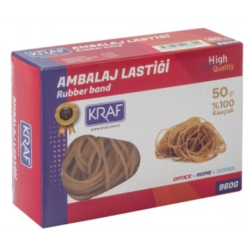KRAF AMBALAJ LASTİĞİ %100 KAUÇUK 50g