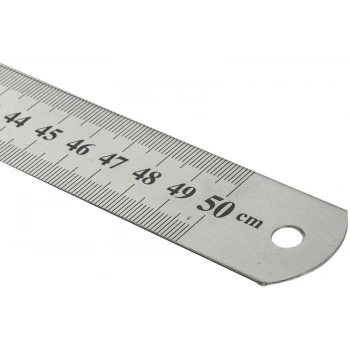 KRAF ÇELİK CETVEL 50 CM INCH ÖLÇÜLÜ