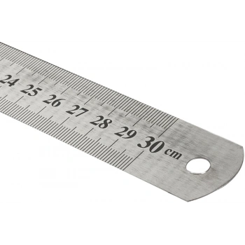 KRAF ÇELİK CETVEL 30 CM INCH ÖLÇÜLÜ