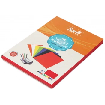 SARFF CİLT KAPAĞI A4 160M PVC MAVİ 100 LÜ