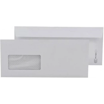 OYAL ZARF DİPLOMAT 10.5x24 110 GR BEYAZ PENCERELİ