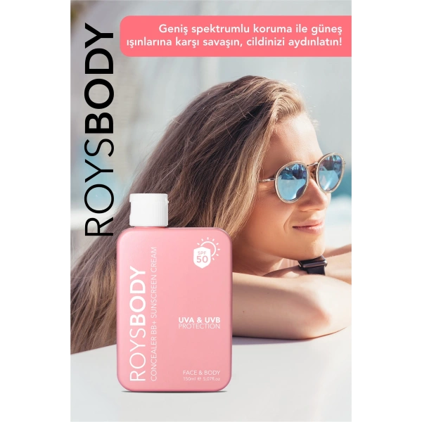 Renkli Cilt Tonu Eşitleyici Güneş Kremi 150 ml Spf 50