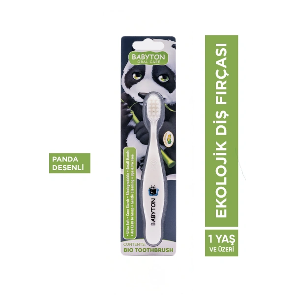 SET 3LÜ Panda Papağan Zebra Diş Fırçası