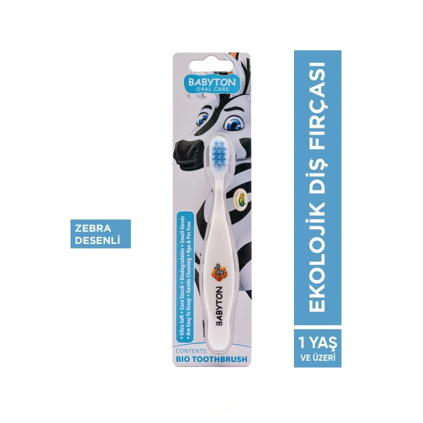 SET 3LÜ Panda Papağan Zebra Diş Fırçası