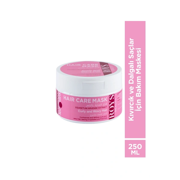 ROYS BEAUTY Kıvırcık ve Dalgalı Saçlar İçin Bakım Maskesi