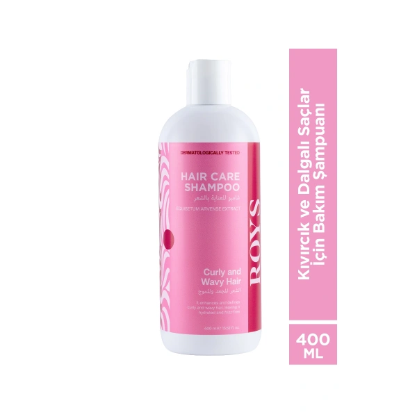 ROYS BEAUTY Kıvırcık ve Dalgalı Saçlar İçin Bakım Şampuanı