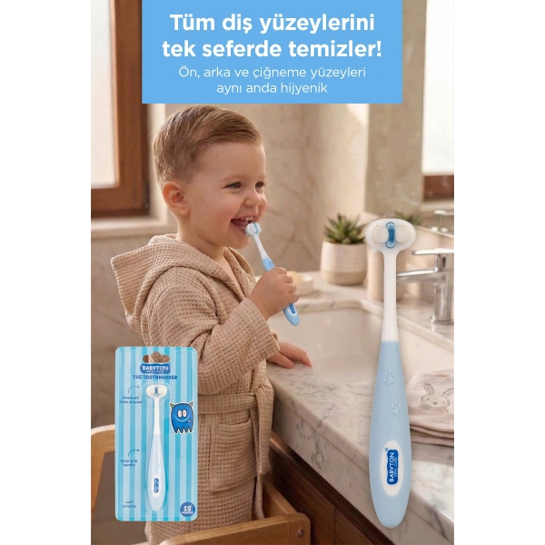 Toothhugger 3 Boyutlu Hassas Çocuk Diş Fırçası Coco