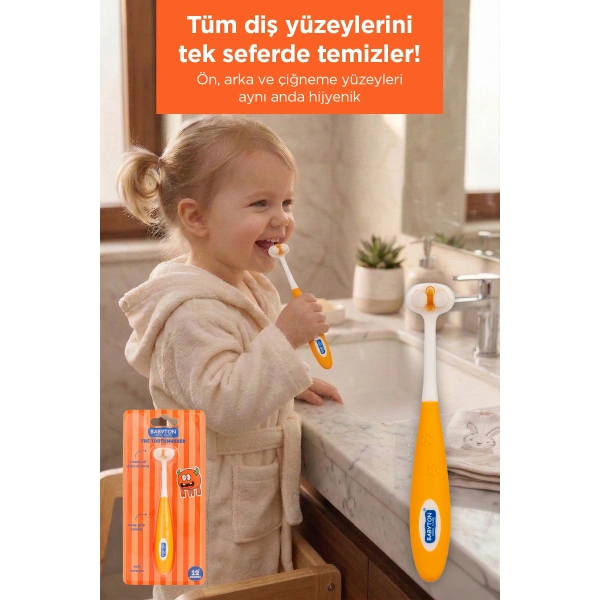 Toothhugger 3 Boyutlu Hassas Çocuk Diş Fırçası Lupy