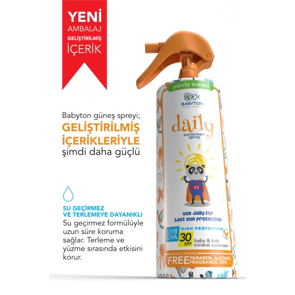 Sivrisinek Kovucu Sprey 100 ml+Daily Güneş Koruyucu Sprey 200 ml+After Sun 200ml+Hero Stick XL 15 gr 4lü Set