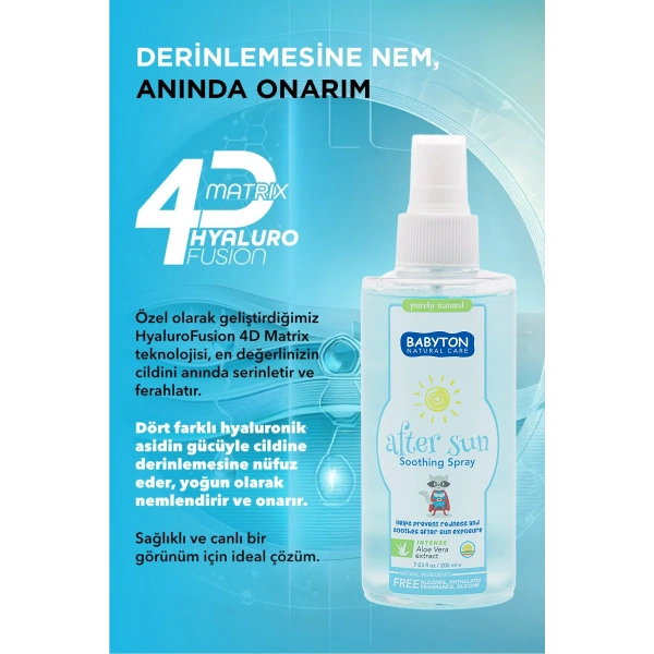 Sivrisinek Kovucu Sprey 100 ml+Daily Güneş Koruyucu Sprey 200 ml+After Sun 200ml+Hero Stick XL 15 gr 4lü Set