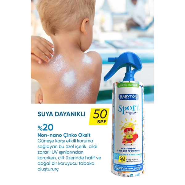 Sivrisinek Kovucu Sprey 100 ml+Sport Güneş Koruyucu Sprey 200 ml+Hero Stick XL 15 gr 3lü Set