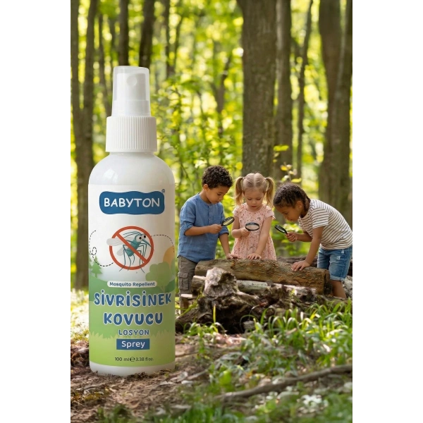 Sivrisinek Kovucu Losyon Sprey 100 ml 2li Set