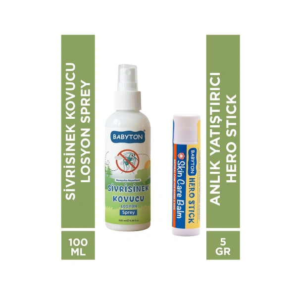 SET Sivrisinek Kovucu 100 ml+ Hero Stick 5 ml