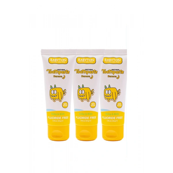 SET Muz Diş Macun 3lü Set 50 gr