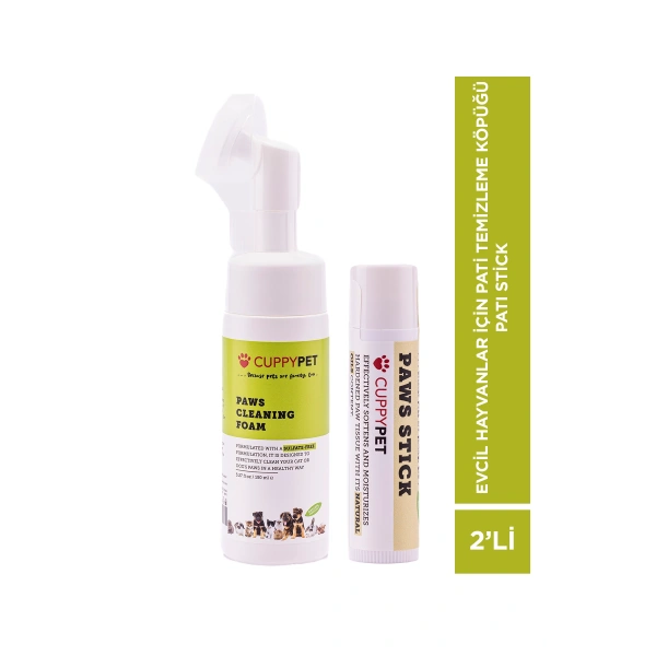 SET Evcil Hayvanlar İçin Pati Temizleme Köpüğü - Pati Stick