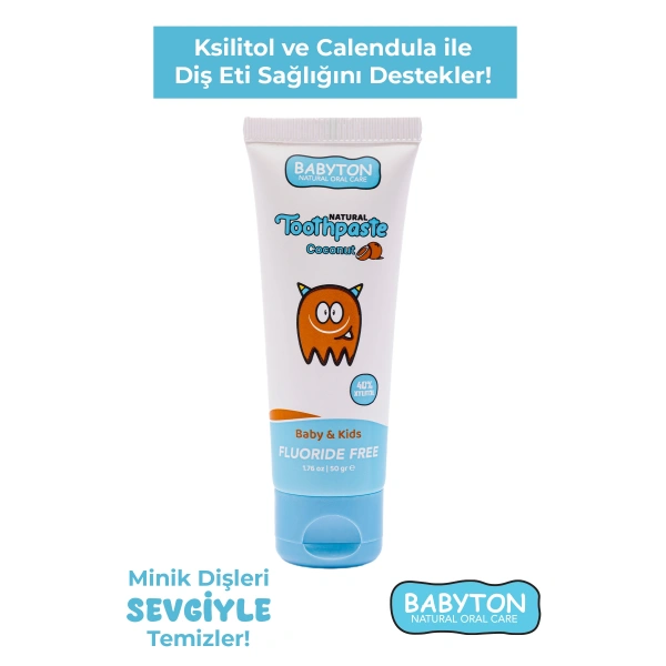 SET Hindistan Cevizi Diş Macunu Florürsüz-Ekolojik Diş Fırçası Coco