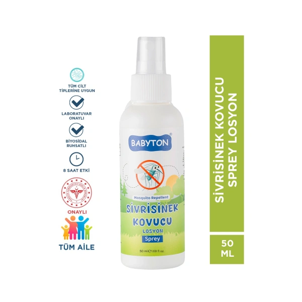 SİVRİSİNEK KOVUCU LOSYON SPREY 50 ML