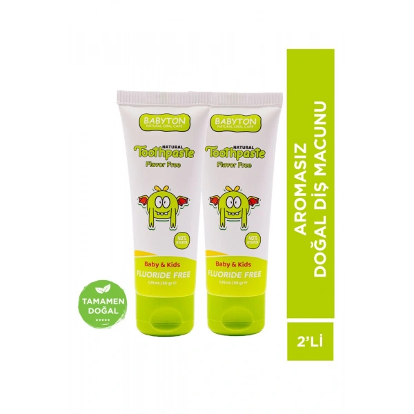 SET Aromasız Diş Macun 2li Set 50 gr