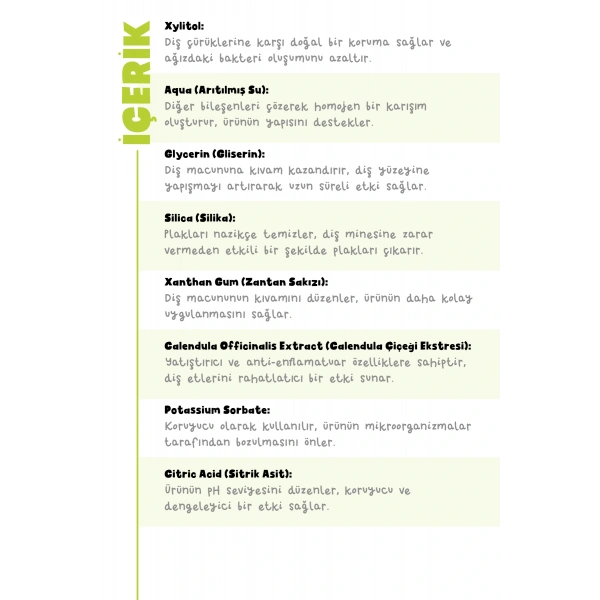 SET Aromasız Diş Macun 3lü Set 50 gr