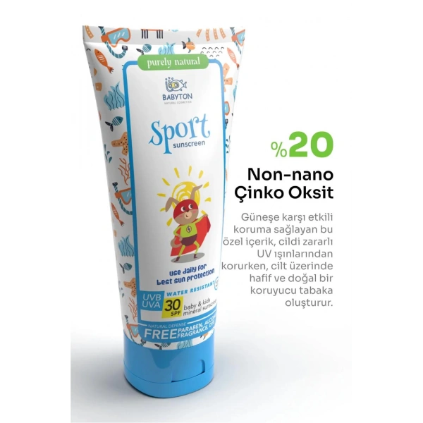 Bebek & Çocuk 3lü Yaz Sport Güneş Bakım Seti