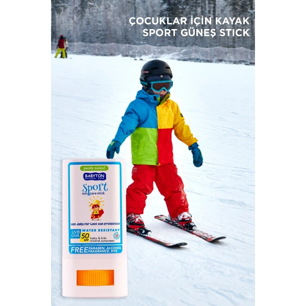Kayak ve Kış Sporları İçin SPORT Güneş Stick
