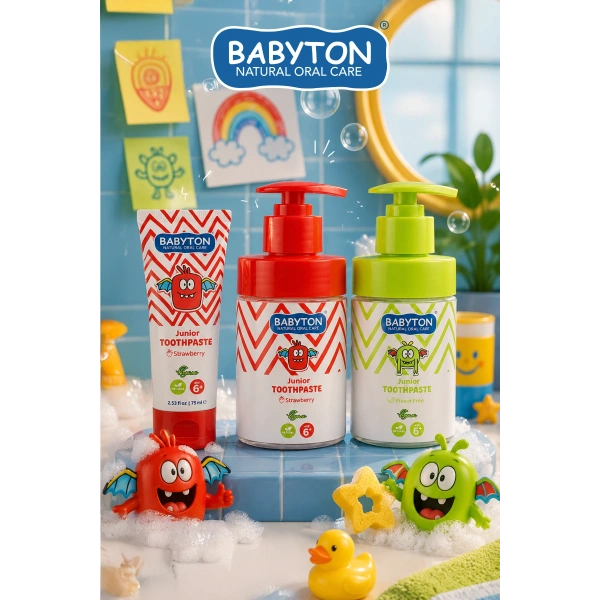 Doğal Aromasız 6 Yaş ve Üzeri Florürlü Diş Macunu Pompalı 200 ml