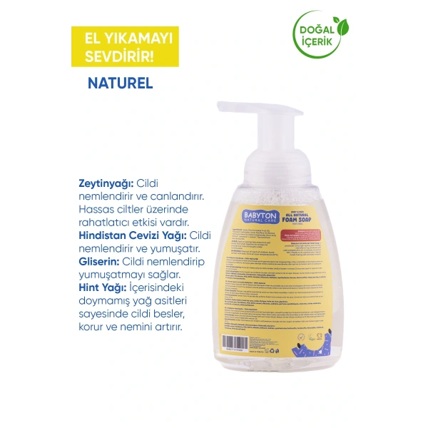 SET Aromasız Köpük Sabun 3lü Set 350 ml