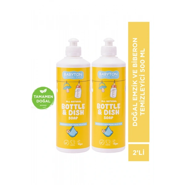 SET Emzik ve Biberon Temizleyici 2li Set 500 ml