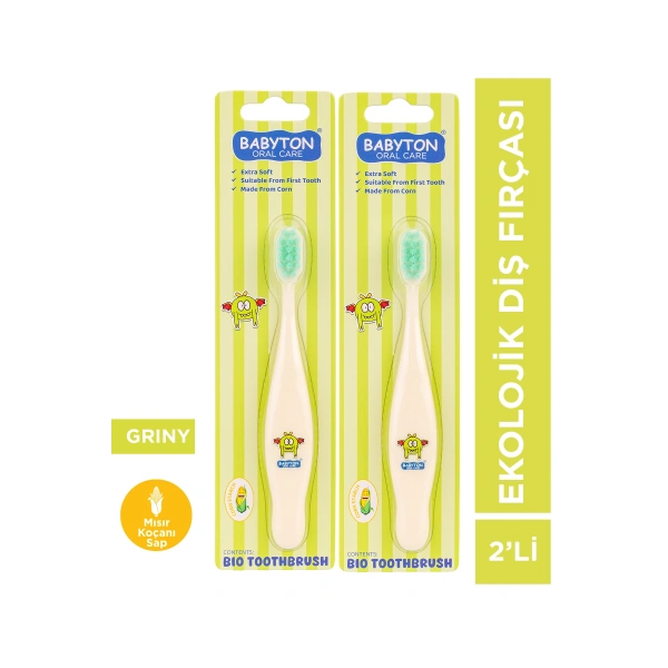 Ekolojik Diş Fırçası 2li Set Griny