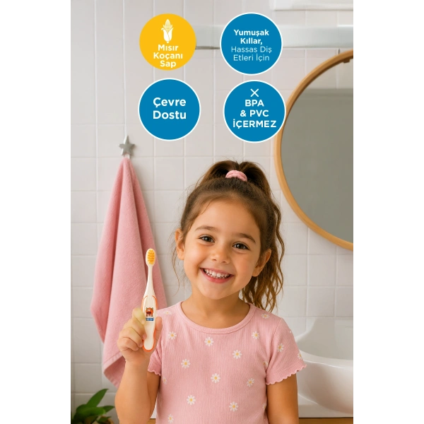 Ekolojik Diş Fırçası 2li Set Lupy