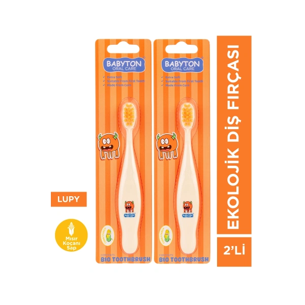 Ekolojik Diş Fırçası 2li Set Lupy