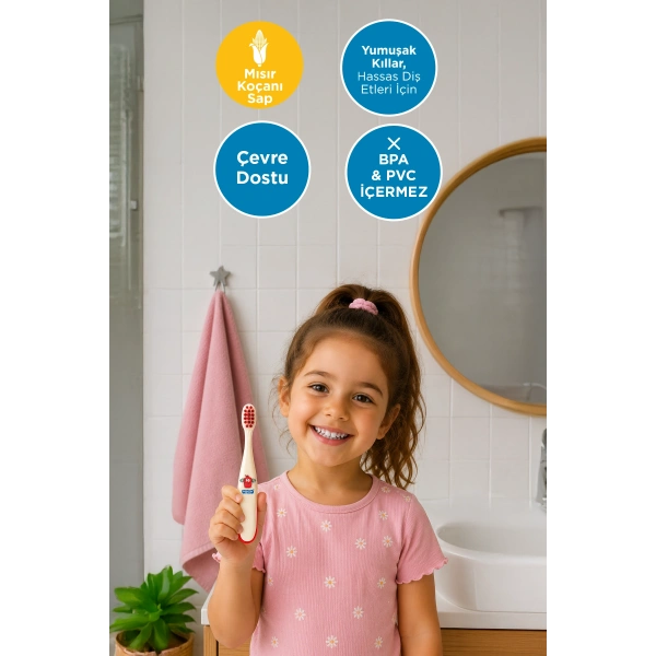 Ekolojik Diş Fırçası 3lü Set Bubu