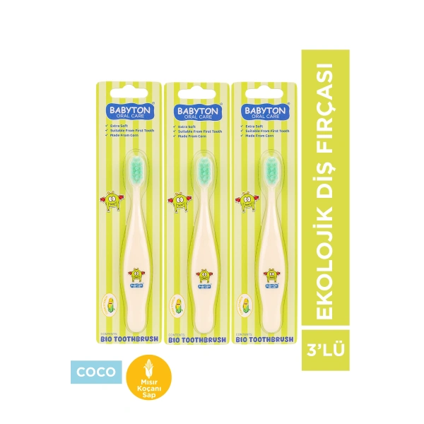 Ekolojik Diş Fırçası 3lü Set Griny