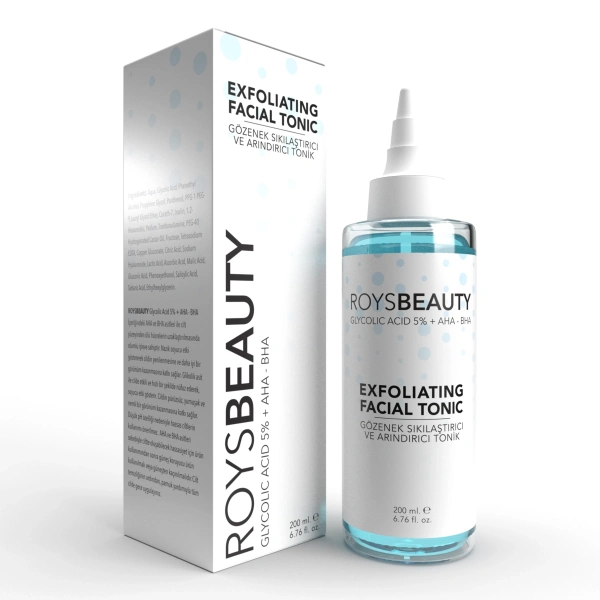 Gözenek Sıkılaştırıcı ve Arındırıcı Tonik 200 ml Glycolic Acid 5% + Aha+bha