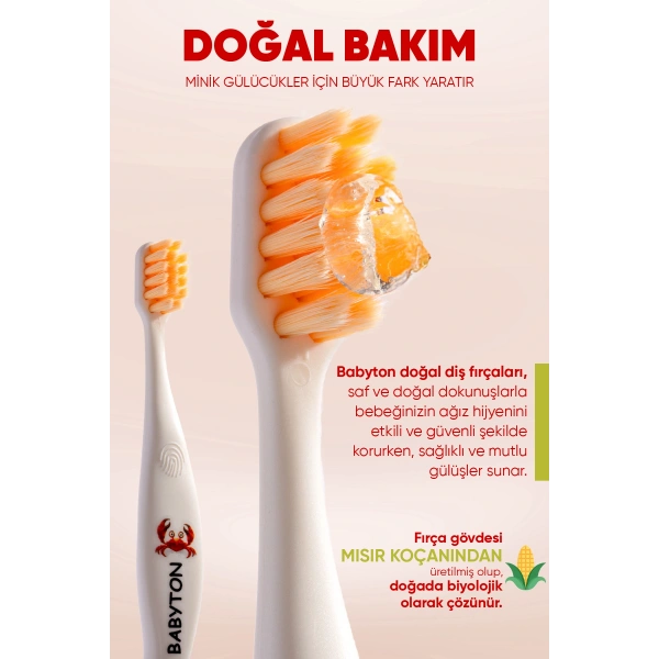 SET Hindistan Cevizi Diş Macun ve Yengeç Diş Fırça